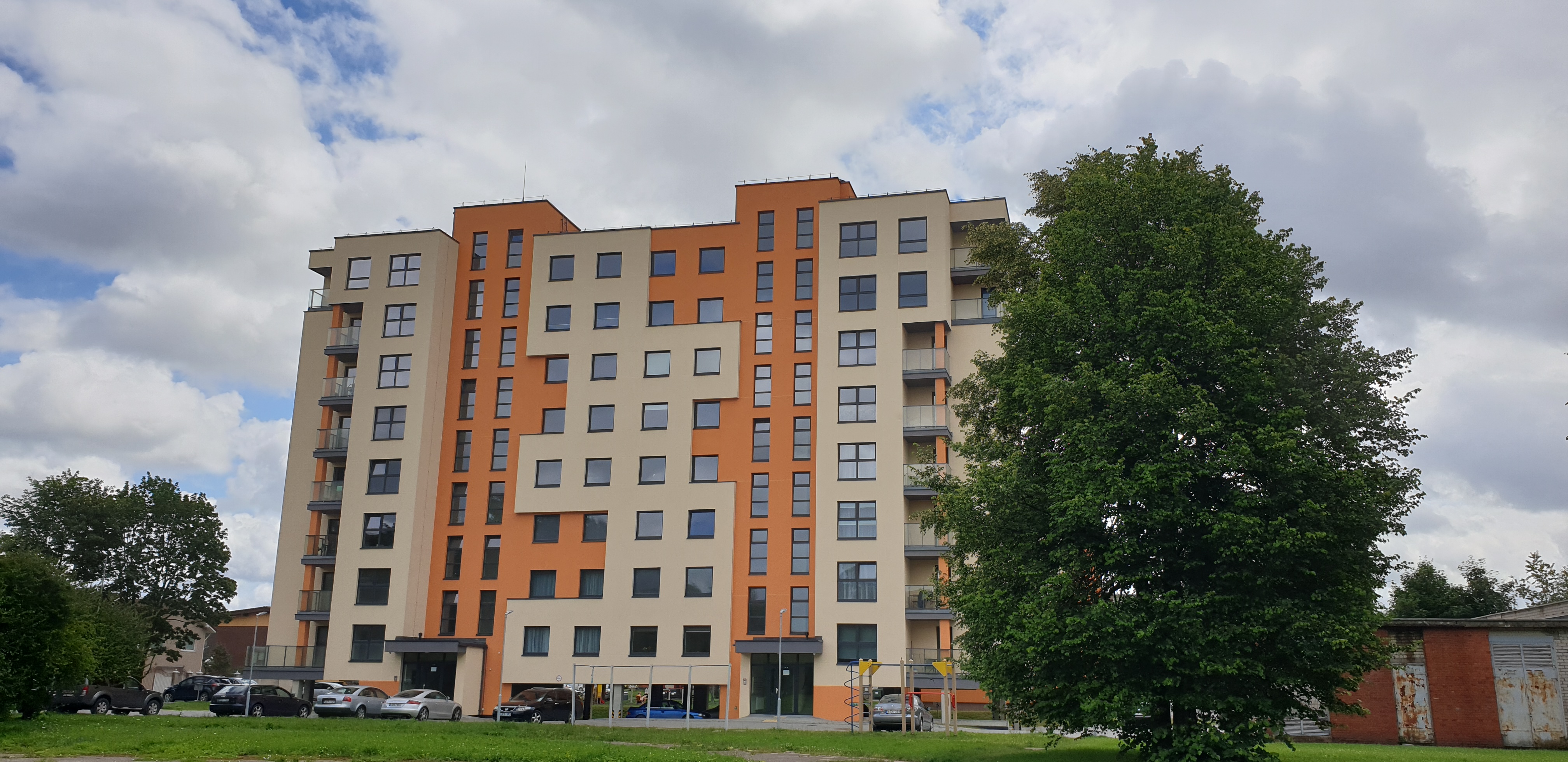 Daugiabutis namas Klaipėdoje